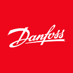 Danfoss logo – global leader in industrial automation, heating, and fluid control components supplied by T Brighton Valves.