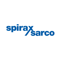 Spirax Sarco logo – global leader in steam and thermal energy solutions available through T Brighton Valves.