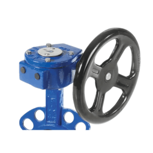 Gearbox Operated WRAS Approved Wafer Butterfly Valve with Handwheel